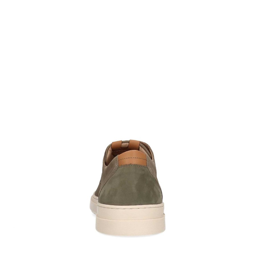 Sacha Suede Sneakers With Details - Khaki