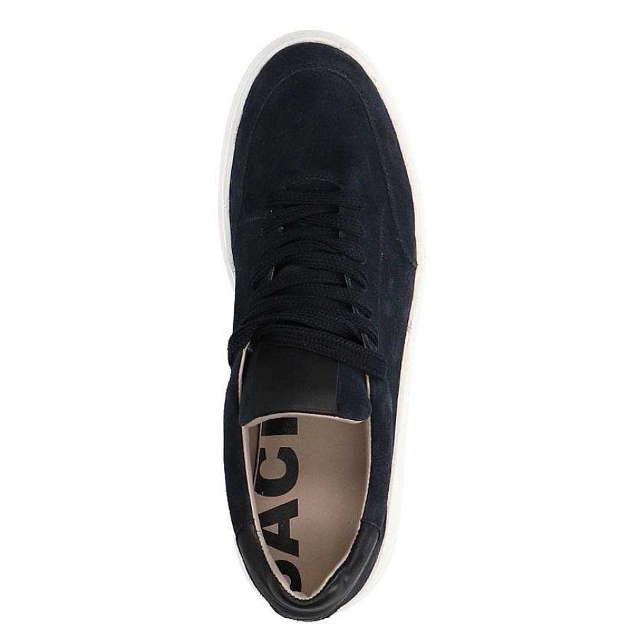 Sacha Suede Sneakers - Dark Blue