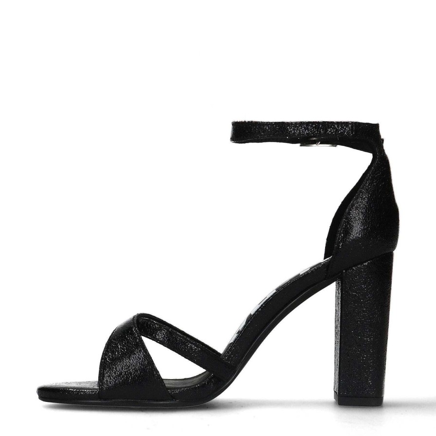 Sacha Heeled Sandals - Black