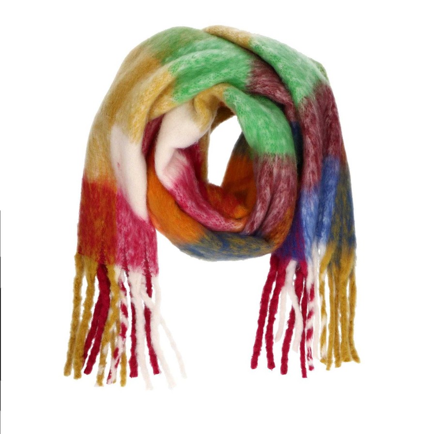 Sacha Fringed Scarf - Multicolor