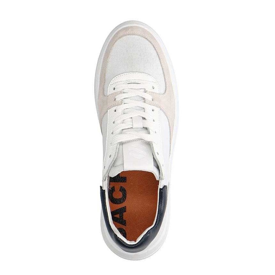 Sacha Leather Sneakers - White