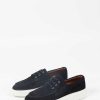 Sacha Suede Lace-Up Shoes - Dark Blue