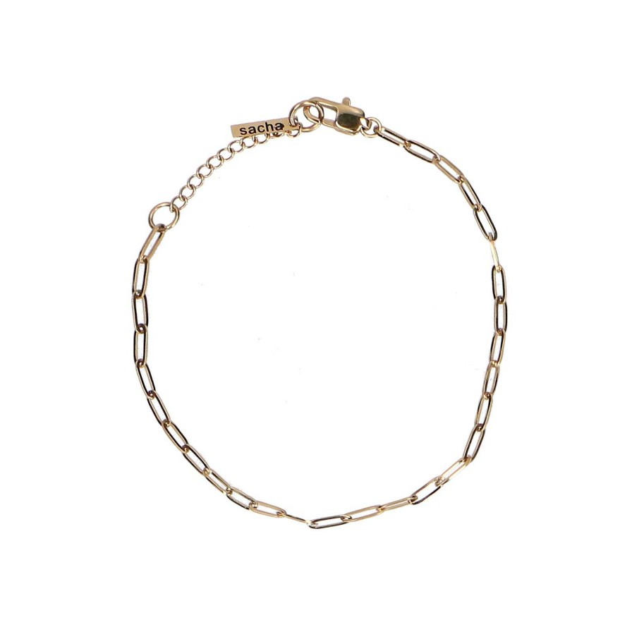 Sacha Link Bracelet - Gold