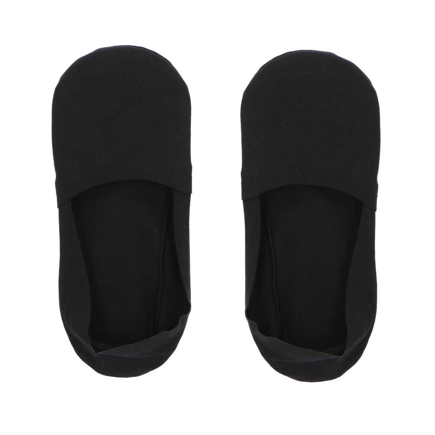 Sacha Invisible Socks 2 Pairs - Black