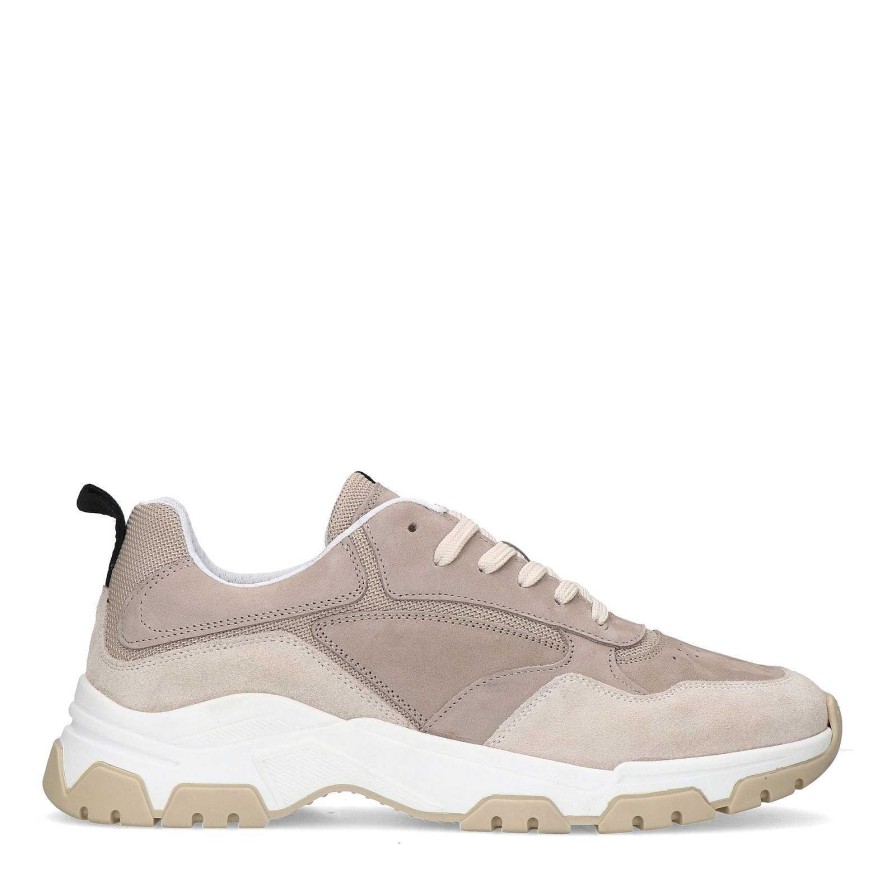 Sacha Nubuck Sneakers - Beige