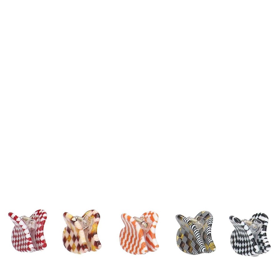 Sacha Set Of Small Hair Clips - Multicolor