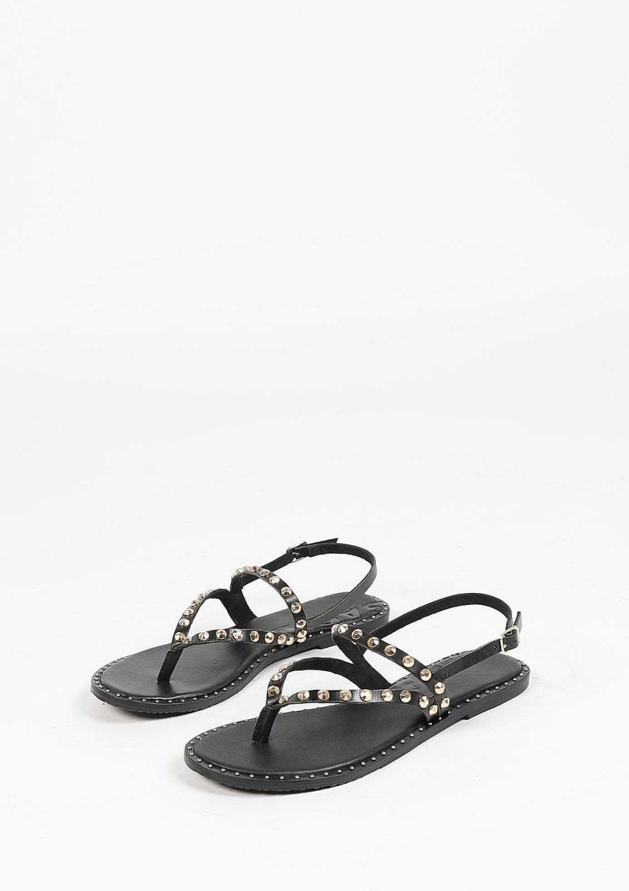 Sacha Sandals With Studs - Black