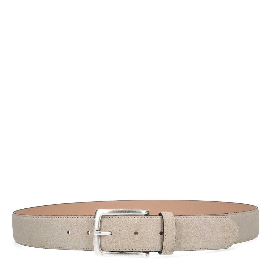 Sacha Suede Belt - Beige