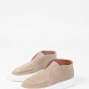 Sacha High Suede Loafers - Beige