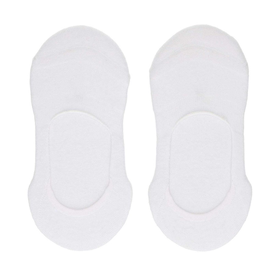 Sacha Uni Sneaker Socks 3 Pairs - White