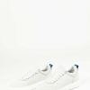 Sacha Nubuck Sneakers With Detail - White