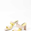 Sacha Mules With Details - Beige