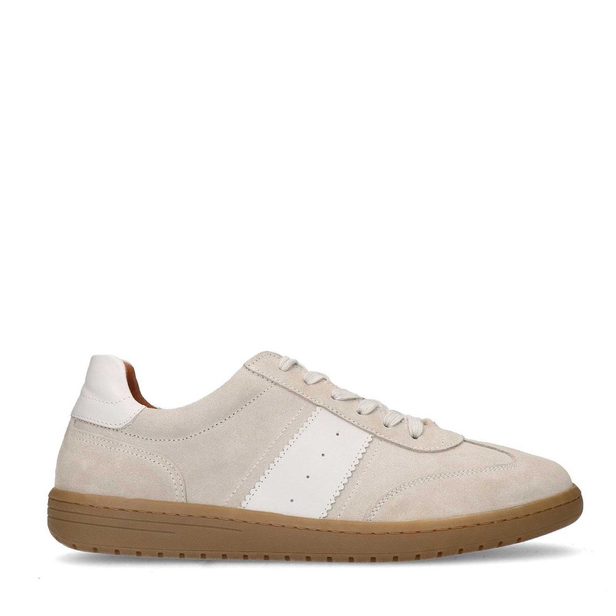 Sacha Suede Sneakers - Beige