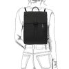 Sacha Backpack With Laptop Sleeve - Black