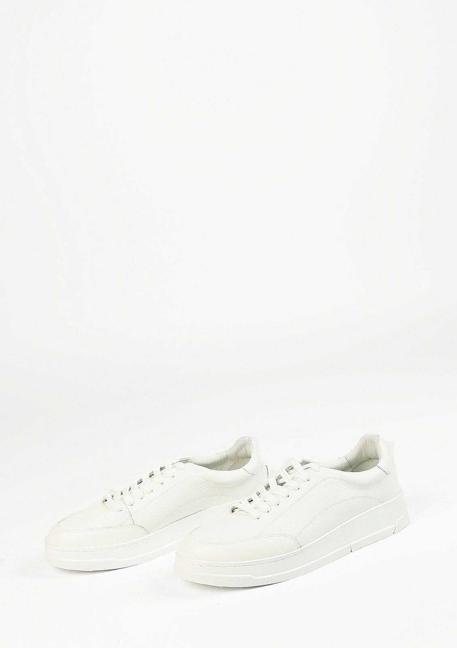 Sacha Leather Sneakers - White