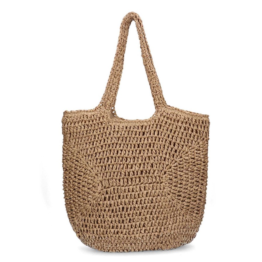 Sacha Wicker Bag - Brown