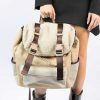 Sacha Backpack With Fluffy Details - Beige