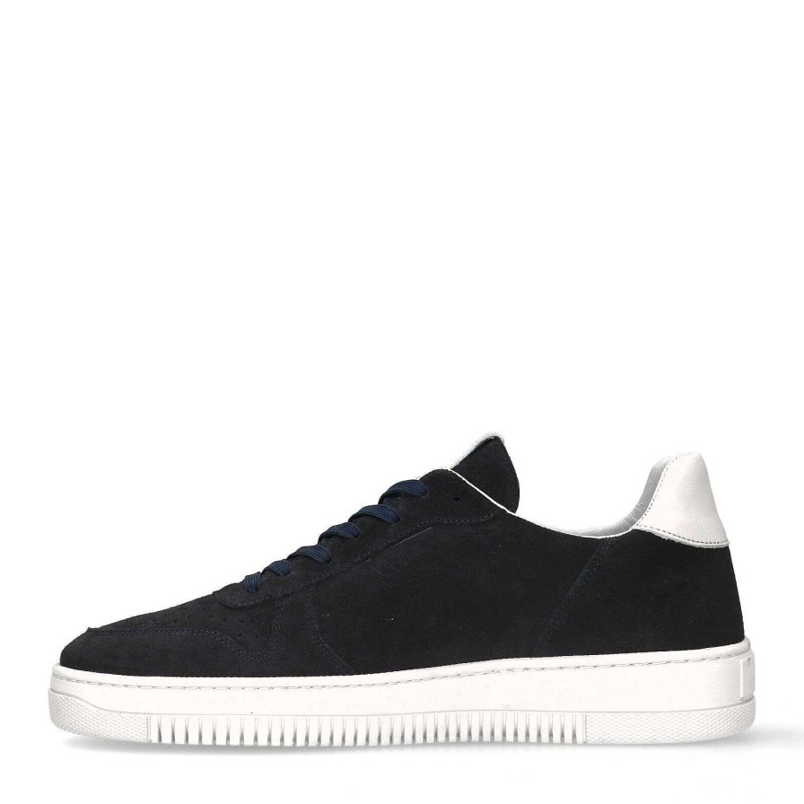 Sacha Suede Sneakers - Dark Blue