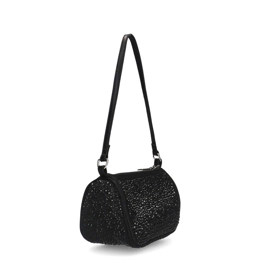 Sacha Handbag With Rhinestones - Black