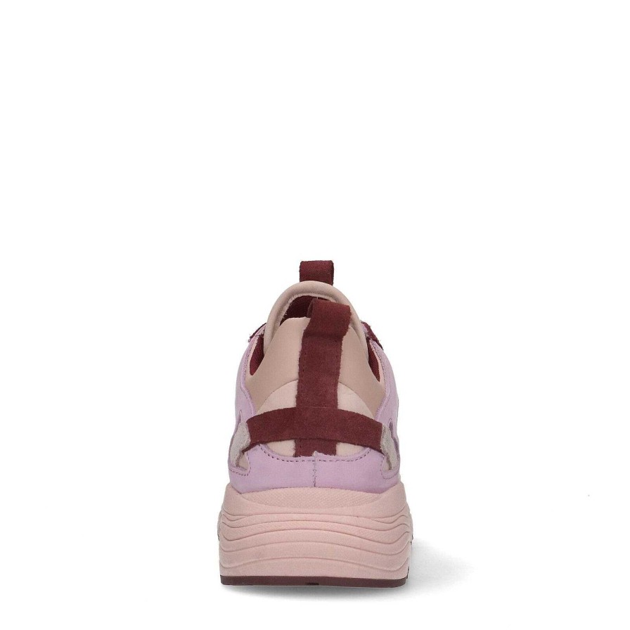 Sacha Suede Dad Shoes - Pink