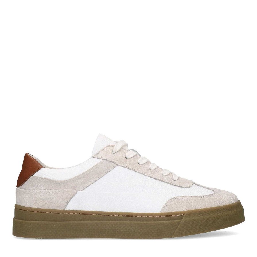 Sacha Sneakers With Suede Details - White