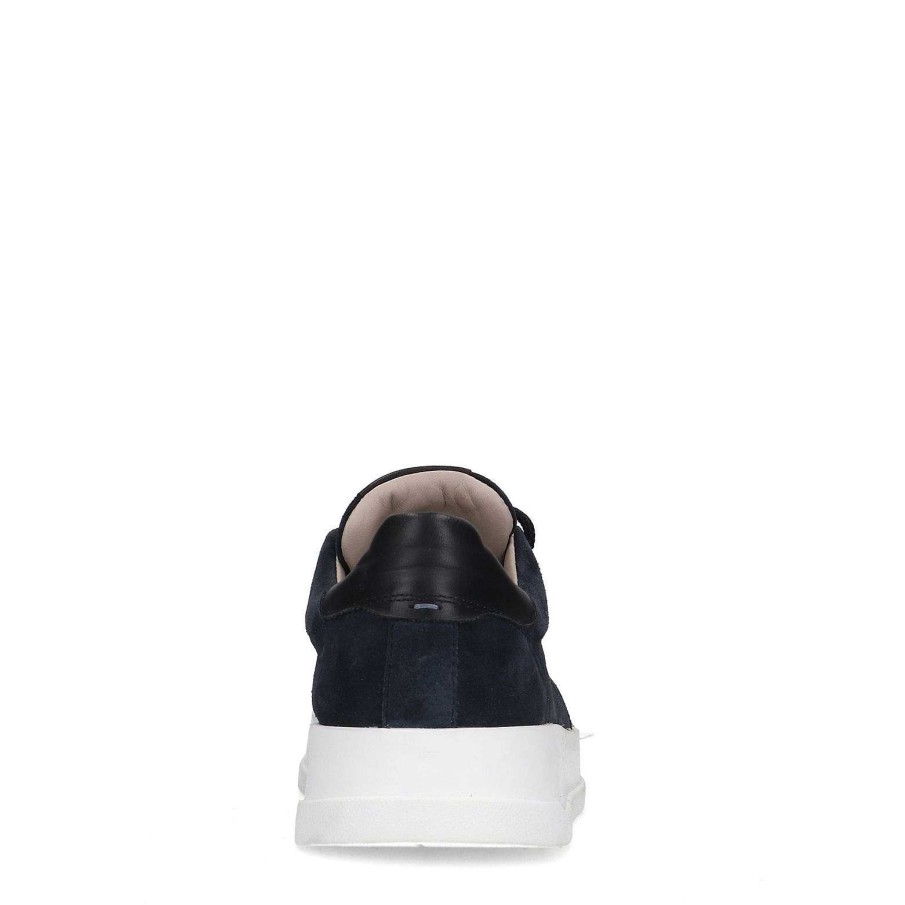 Sacha Suede Sneakers - Dark Blue