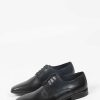 Sacha Lace-Up Leather Shoes - Black