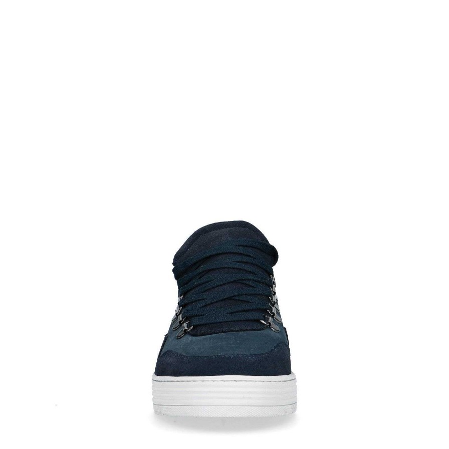 Sacha Suede Sneakers - Blue