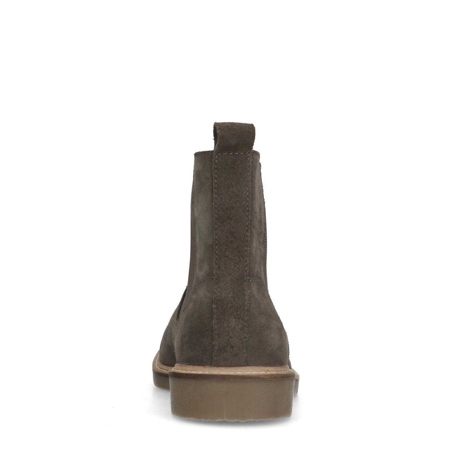 Sacha Suede Chelsea Boots - Gray