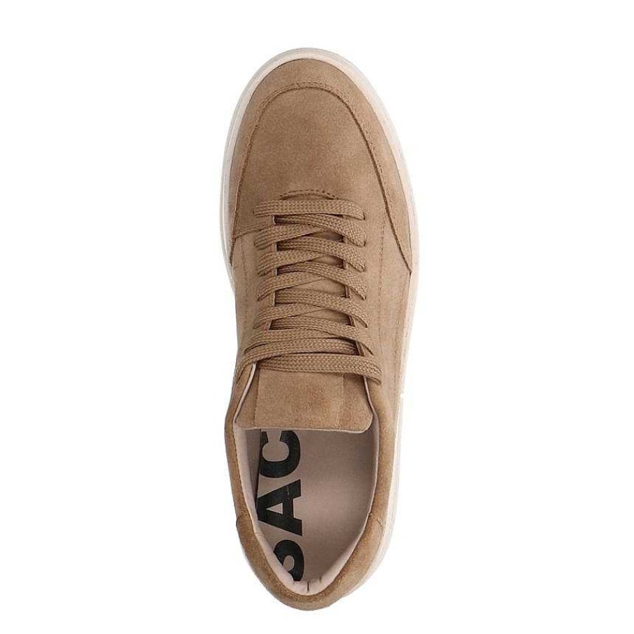 Sacha Suede Sneakers - Beige