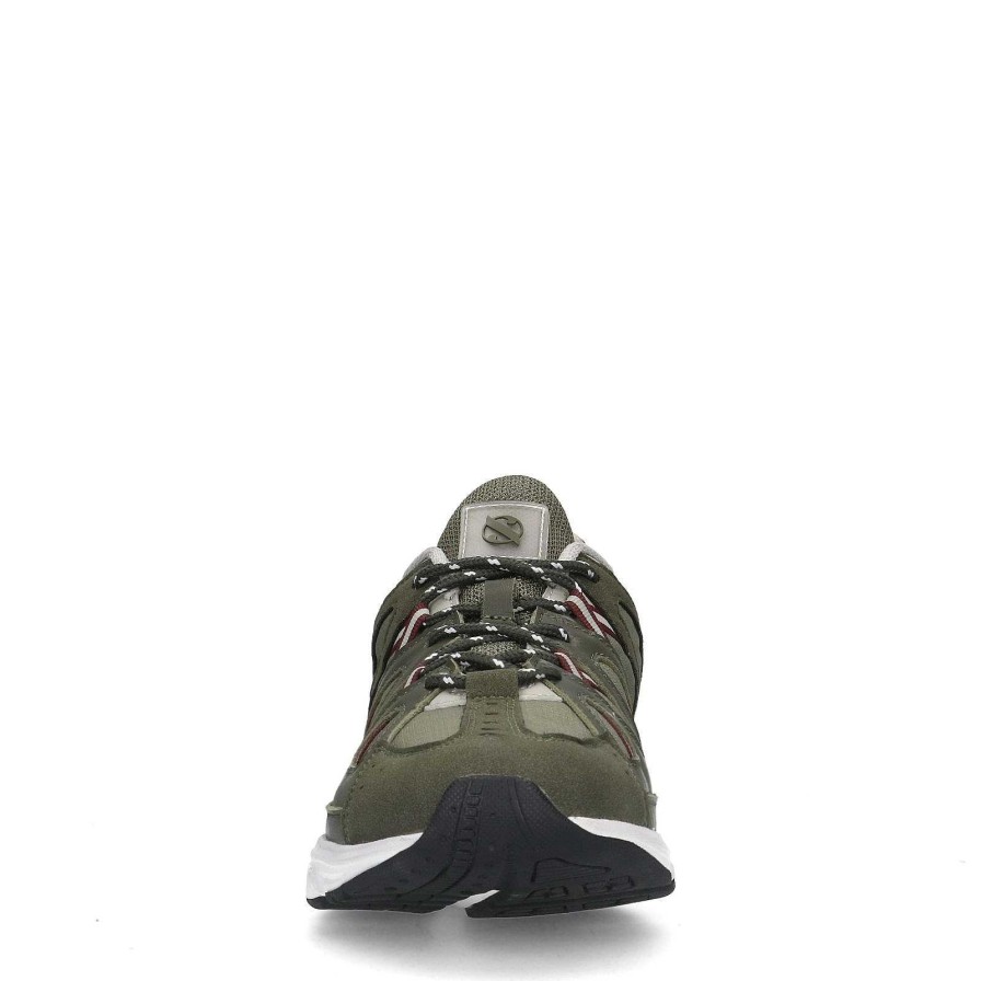 Sacha Leather Running Shoes - Green