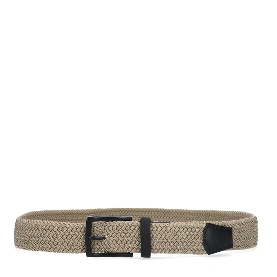 Sacha Braided Belt - Beige